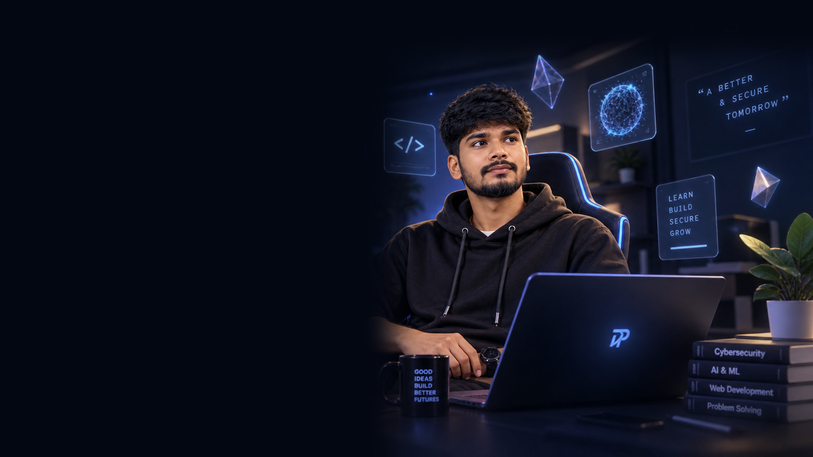 Durga Prasad Sah - B.Tech Student, Cybersecurity Enthusiast & Developer